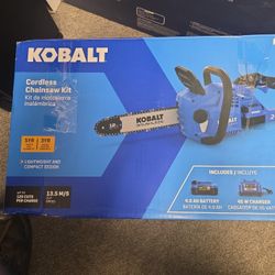 Kobalt  Cordless Chainsaw Kit 12 Inch