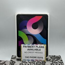 New Apple IPad Air 4th Gen 64GB LTE Tablet - $1 Down To Take Home Today Pay The Rest Later