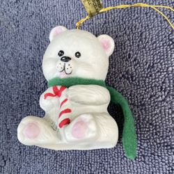 Christmas Lil Chimer Bear Bell Ornament 