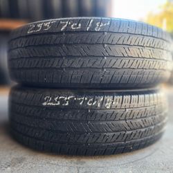 255/70/18 Bridgestone X2 Used