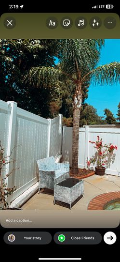 Backyard Chair And Table Set