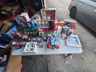 Large Lot of Christmas Ornaments and Decorations