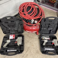 Compressor and Nail Guns