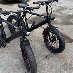 2 Matching Wing E Bikes - Almost New 