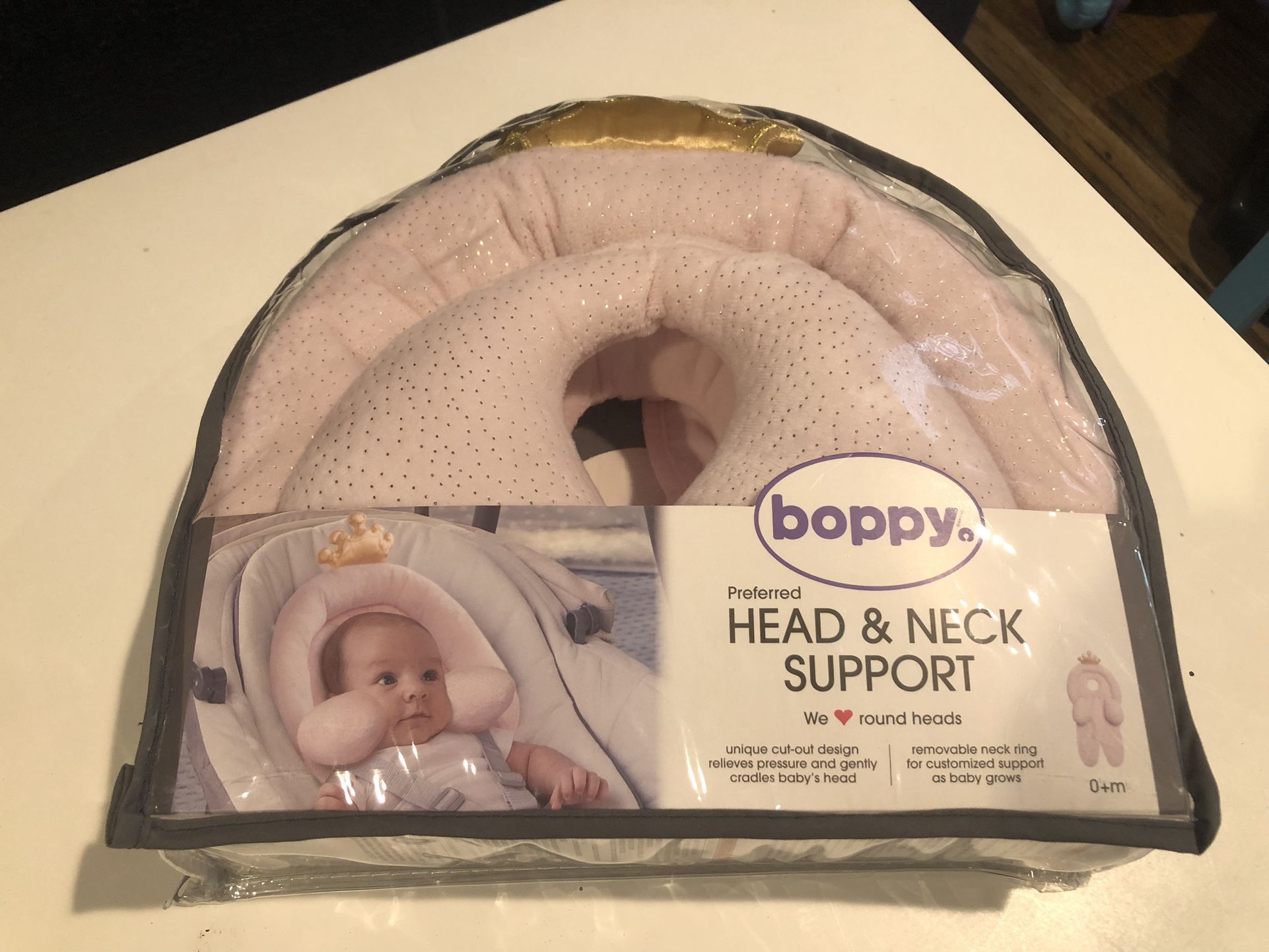 Boppy Head & Neck Support - Pink Princess