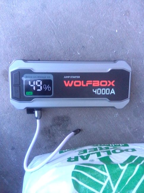 Jumper Starter Wolf Box 4000A