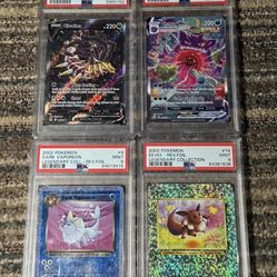 Graded Pokemon Cards **PSA 9 MINTS ONLY**