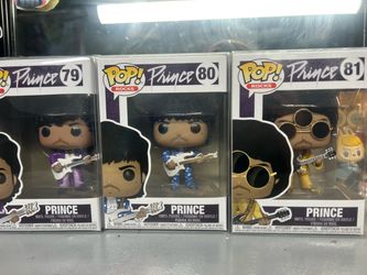 Funko Pop Prince #79, 80, 81