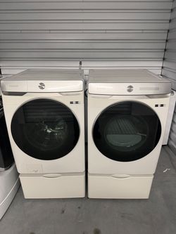 Par de lavadora y secadora