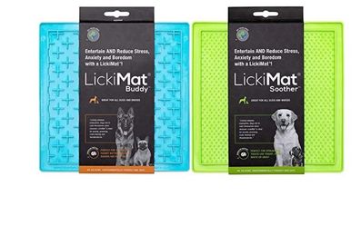 LICKI MAT Classic Soother -Pack of 2 (green and turquoise )