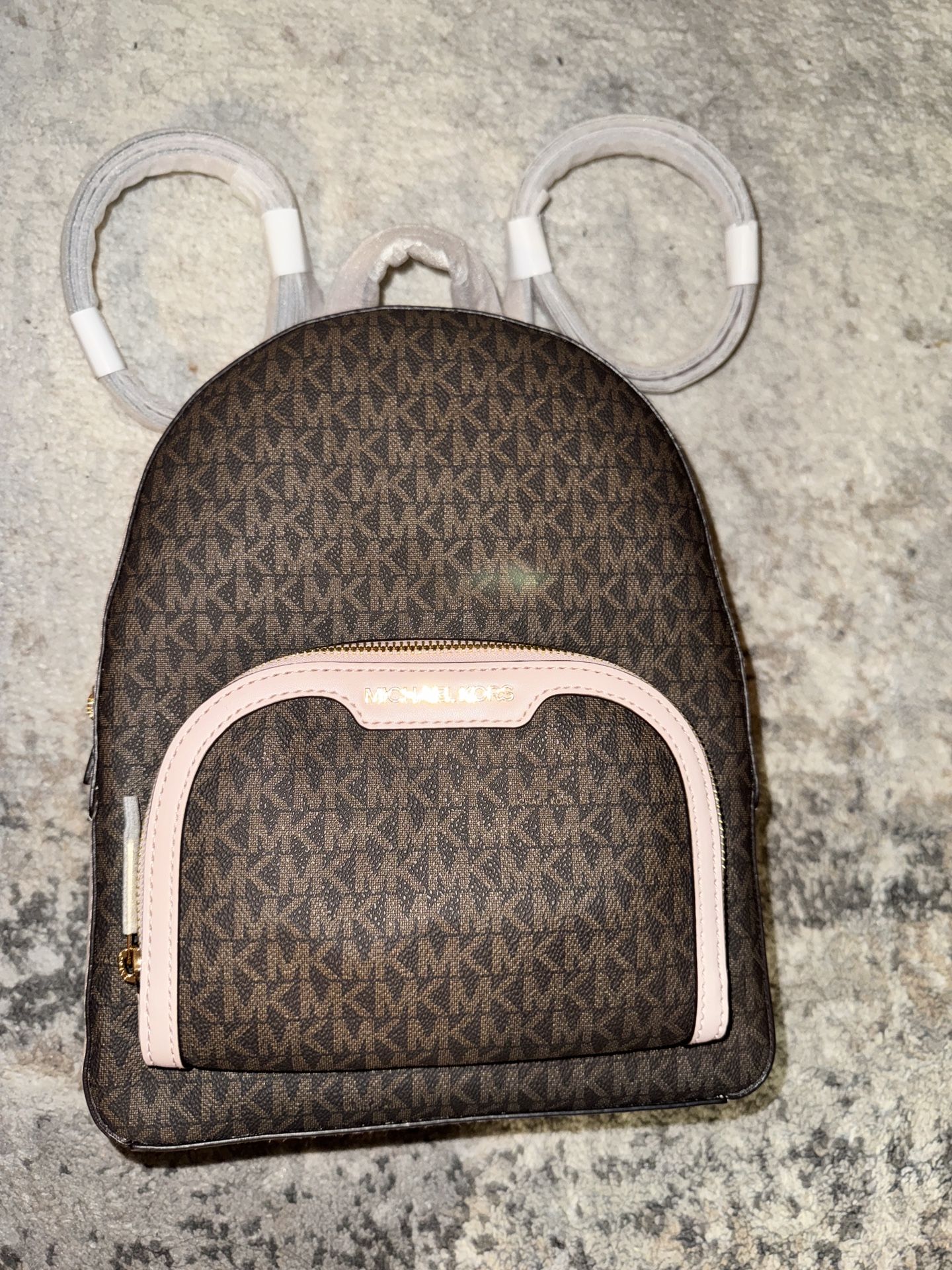 Michael Kors Jaycee Medium Logo Backpack New