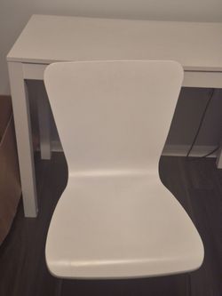 Desk and chair