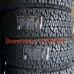 (4) - 275/60/20 Radar Renegade AT Pro Tires