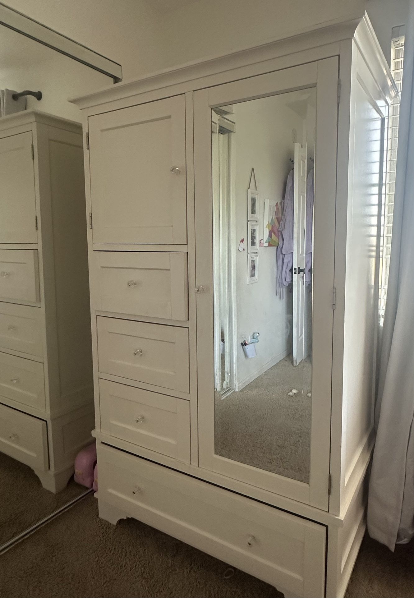 Pottery Barn Teen Armoire Dresser