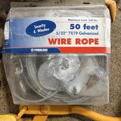 50 Feet Galvanized Wire Rope 