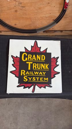 Grand Trunk Railway System Sign