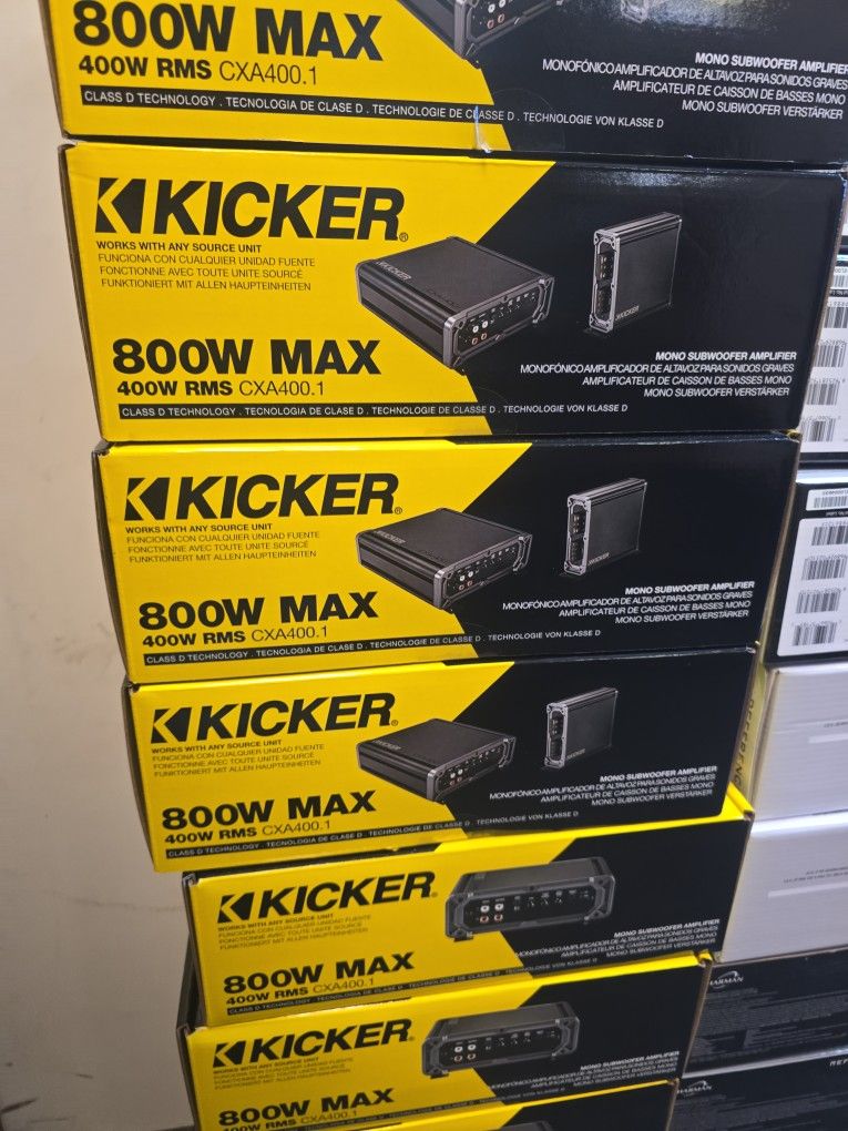 KICKER Amplifier CXA400.1 800 Watts