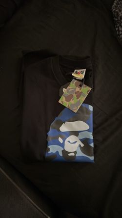 BAPE Blue Camo Tee – authentic