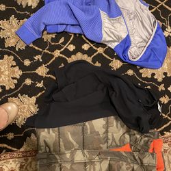 Lot Of 3 Boys Jackets, Hoody, Sweatshirt. Medium And Large