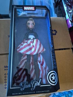Madame Alexander Marvel Captain America Fan Girl Doll