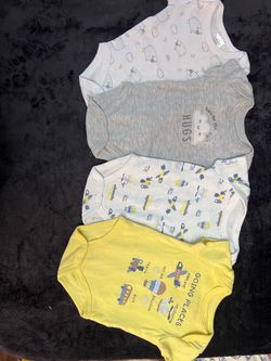 Baby Onesie Bodysuit Set of 4