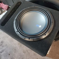 12 Inch Memphis M7 Subwoofer Speaker With Ported Box