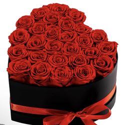27 Forever Preserved Flowers in a Box, Vanlentines Day Gifts for Her, Eternal Roses Flowers for Delivery Prime, Birthday Gifts for Women Mom Grandma W