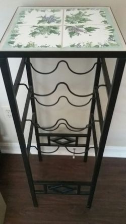 Vintage wine/bottle rack...