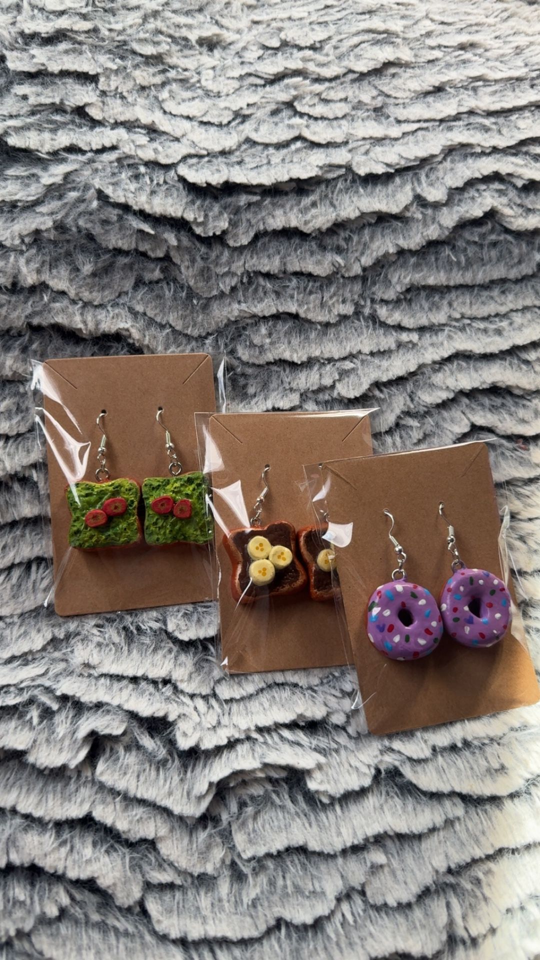 Earrings W/ Sticker