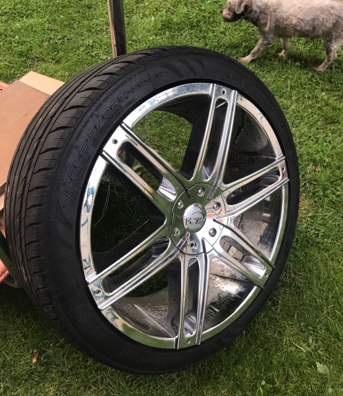 20” rims with tires