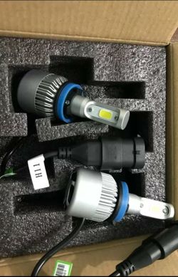 Pair LED Headlights, Fog Lights, Daytime Lights, Bulb 6500k 8000 lumens *6 Months Warranty*