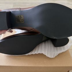 Brown Heeled Boots