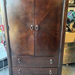 All Wood Armoire