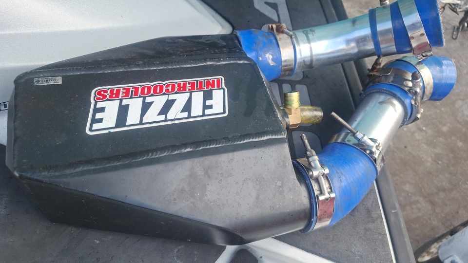 FIZZLE Sea-Doo 215 RXP RXT GTX F1000 Intercooler Kit w/ Brkt Hoses FF-SD-IC-0014