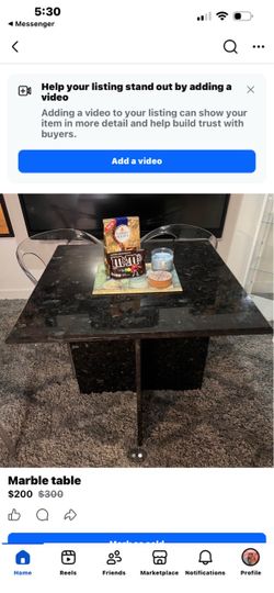 Dining table