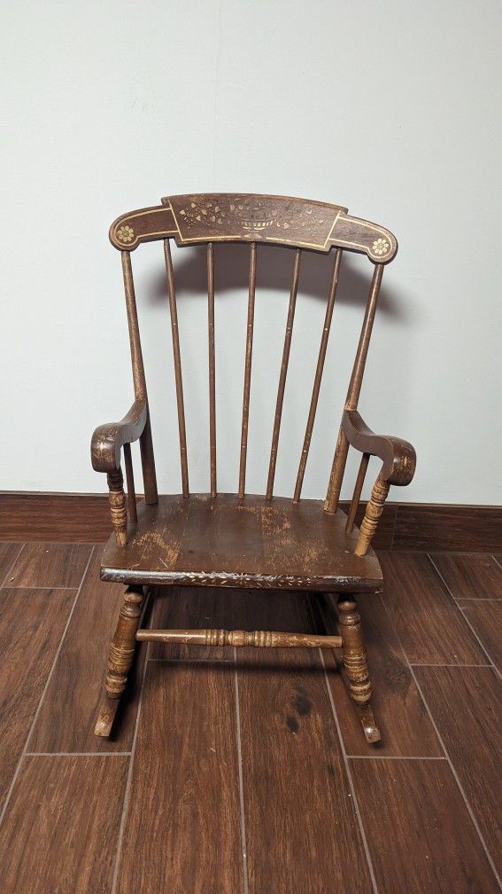 Child's Vintage Rocking Chair