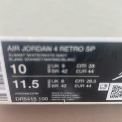 Jordan Retro 4 Sb 