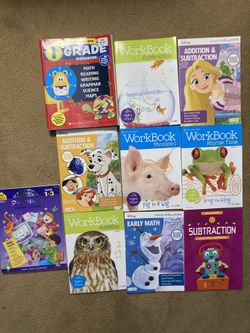 First Grade Learning Workbook Lot 210