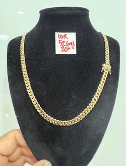 10K Solid Gold 🇨🇺 Links Chain  52.6Gr 20 Inches Long
