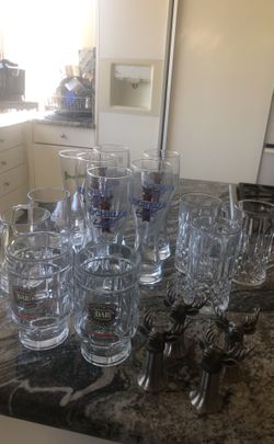 Beer glasses