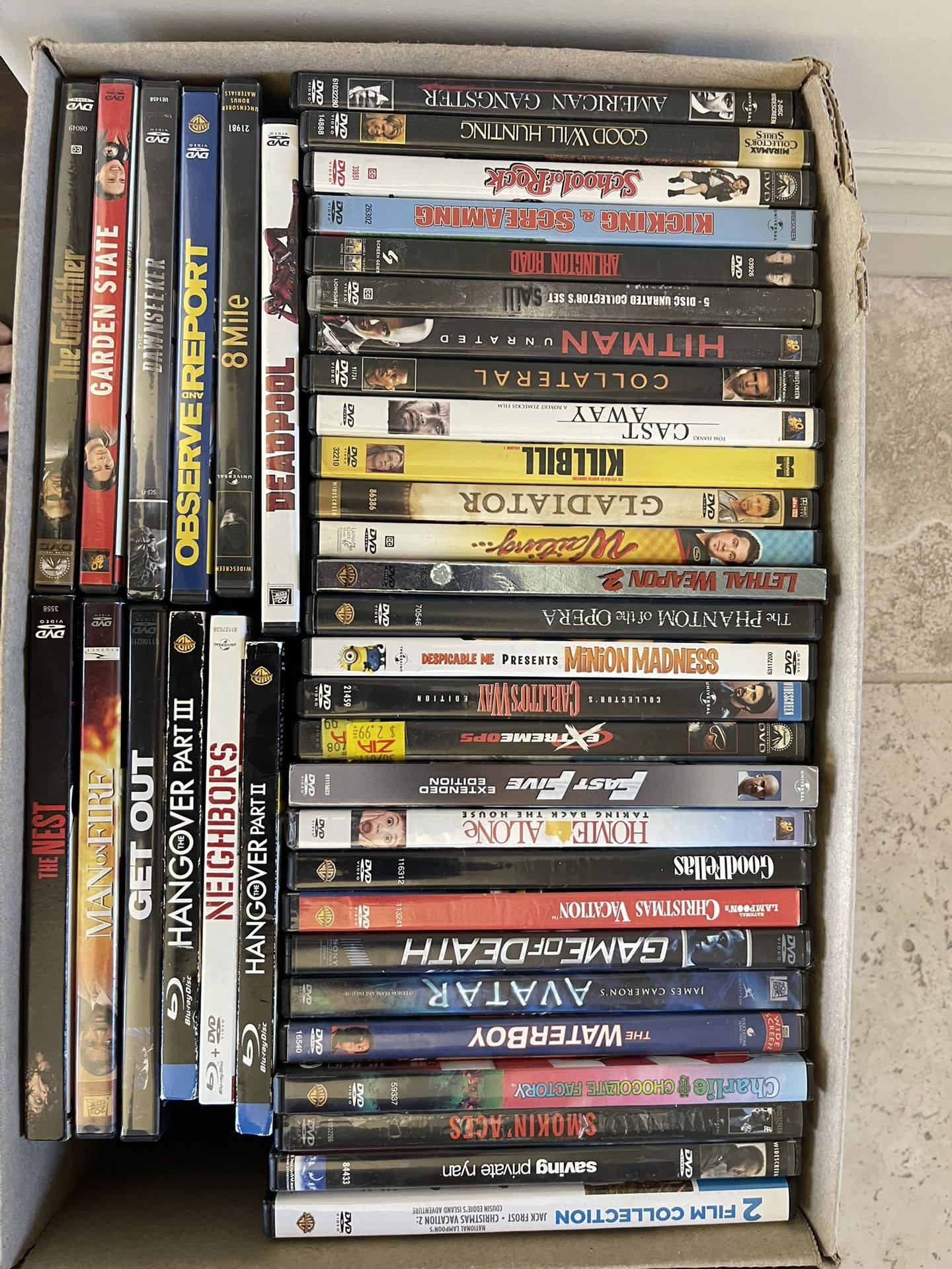 Huge DVD Selection - $2 Each