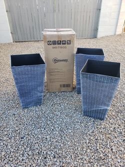 Tall Planters - Would Also Make a Great Fountain!