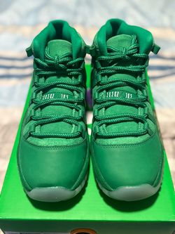 Jordan 11 Retro Green Screen Monstars Grade School 6.5