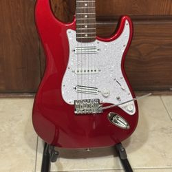 Upgraded Fender Squier Affinity Electric Guitar