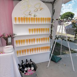 Champagne Wall