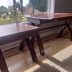 Behind Couch Table And Side Table
