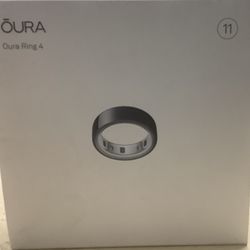 Oura Ring 4 - Black - Size 11 