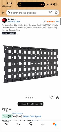 Go Rhino Set of 2