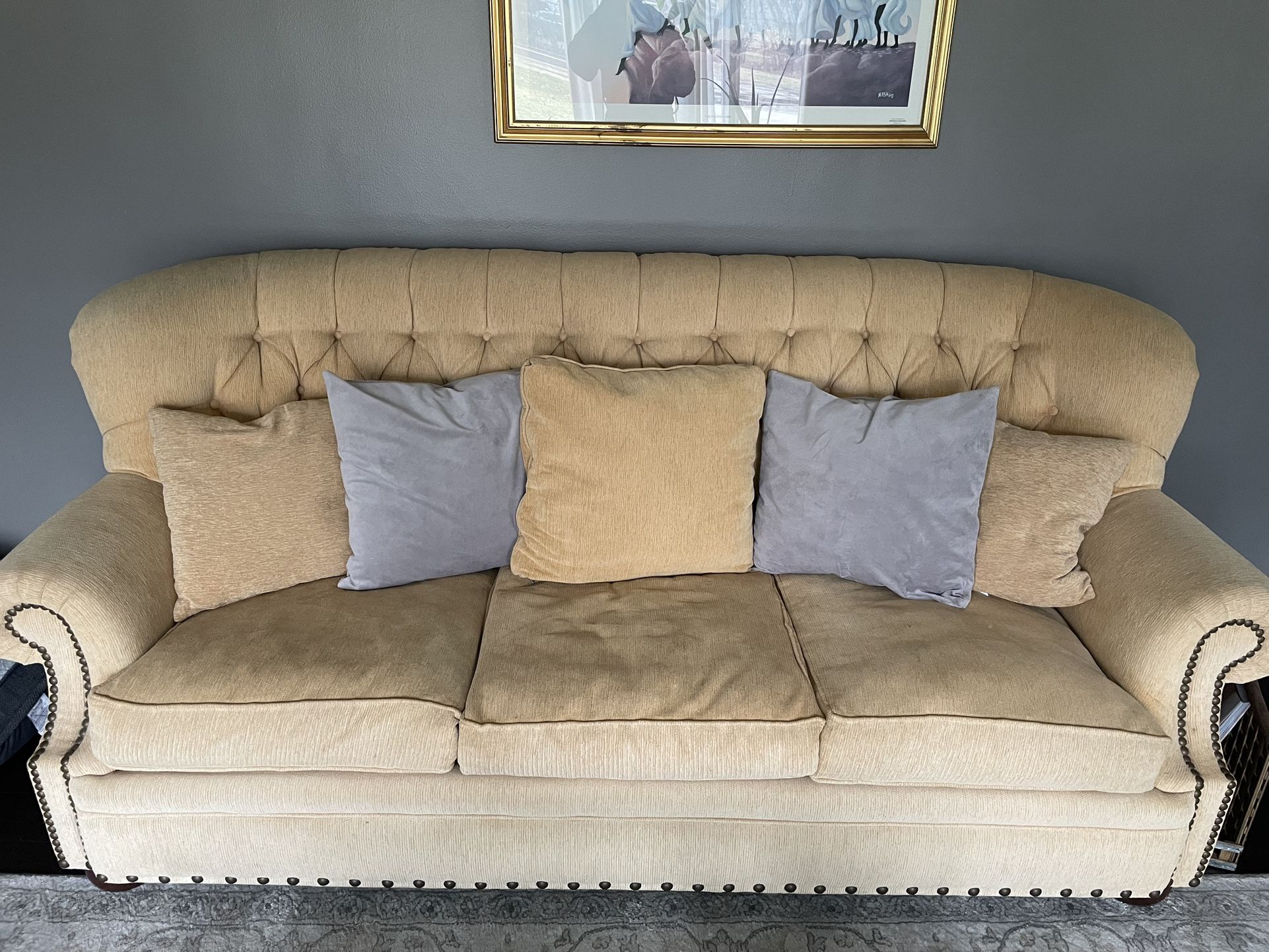 Drexel heritage High Back Couch- $300