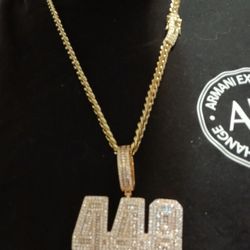 Stainless Steel Cuban Wit Pendant